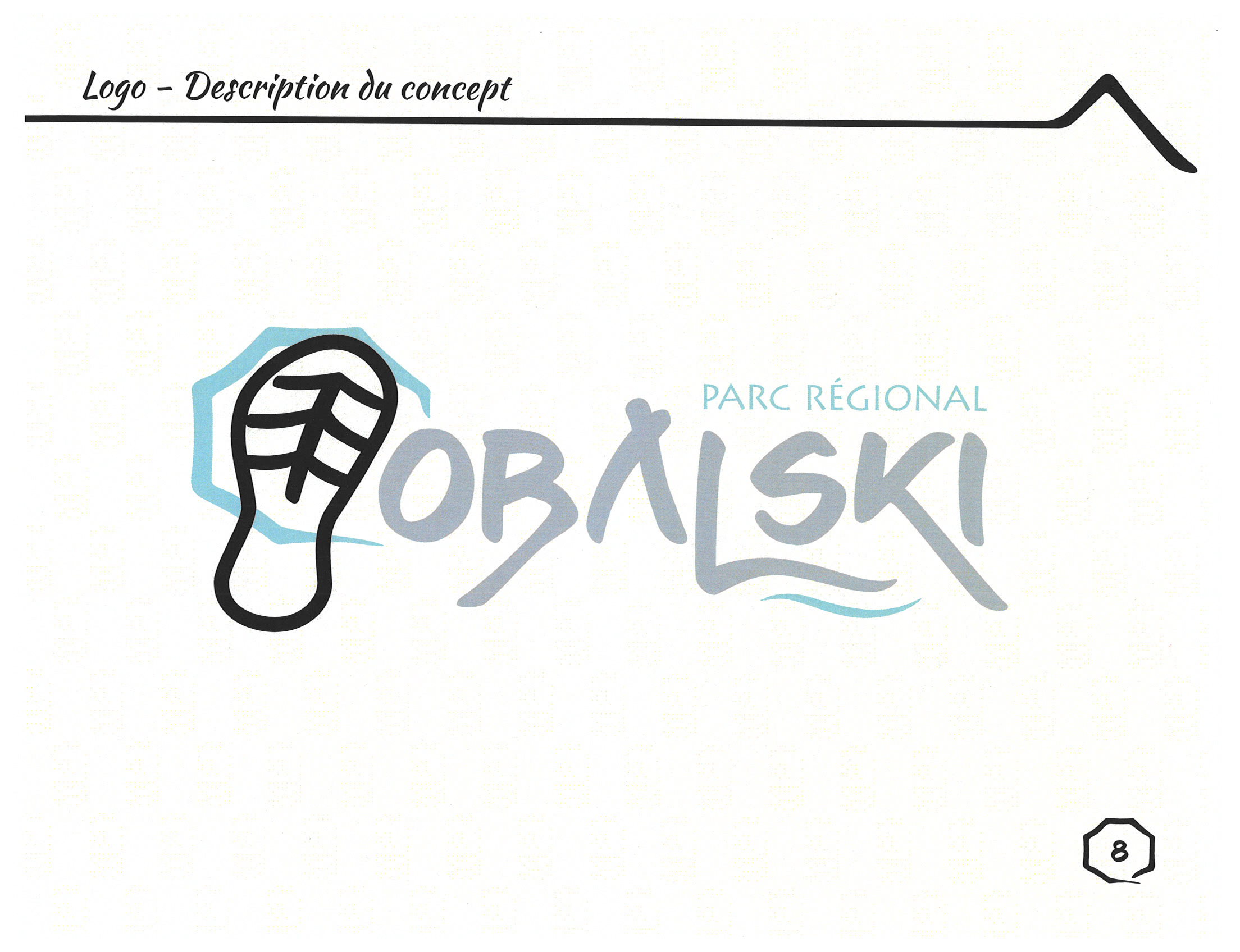 Parc régional Obalski nouvelle identité visuelle Ville de Chibougamau